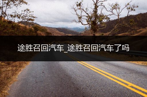 途胜召回汽车_途胜召回汽车了吗